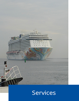 Die Leistungen unserer Shipping Agency in Bentwisch umfassen unter anderem jene der Port Agency und der Offshore Agency